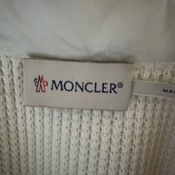 Moncler hybridt tricot cardigan  down knit jacket gorgous - Picture 3 of 7